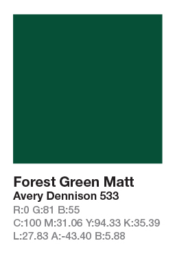 EM 533 Forest Green matn